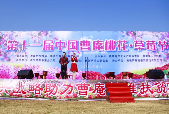 第十一屆中國曹庵桃花，草莓節，成功舉辦