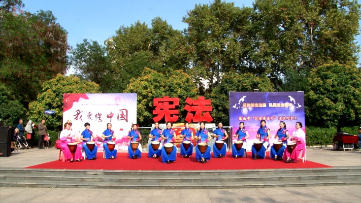 淮南禮儀文化研究會、淮南圖片網模特隊活動展演