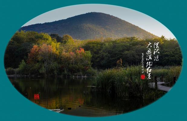 大通濕地的紅葉