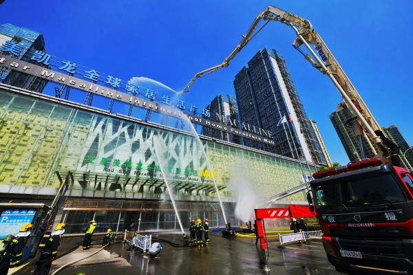 淮南市消防救援支隊 多樣化消防演練 提升隊員實戰(zhàn)能力