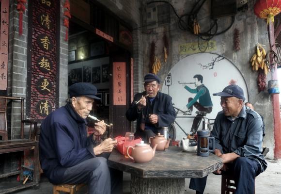 臨渙古鎮(zhèn)老茶館