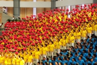淮南市慶祝建黨90周年__紅歌獻給黨彩排花絮