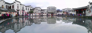 一組皖南景點(diǎn)手機(jī)拍全景圖