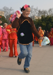 快樂的老漢！